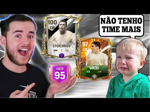 😭GANHOU UMA CONTA NOVINHA😭INICIANTE NO FC MOBILE FOI SURPREENDIDO COM NOVO TIME