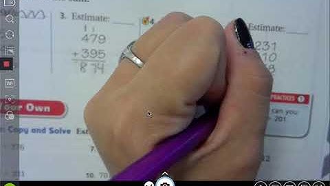 3rd Grade Go Math 1.7 Use Place Values to Add