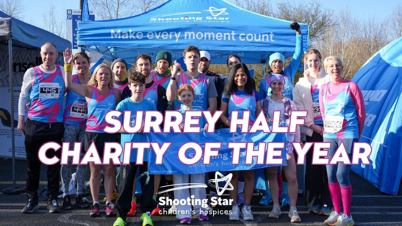 Surrey Half 2025 - charity of the year highlights