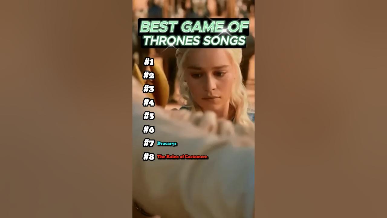 Best Game of Thrones songs #GameOfThrones #GameOfThronesFan Best Game of Thrones songs #GameOfThrones #GameOfThronesFan