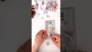 French Blue Card tutorial #cardmaking