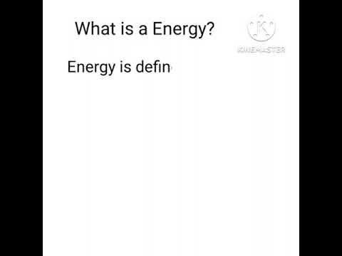 Video: Hvad er definitionen af energisk?