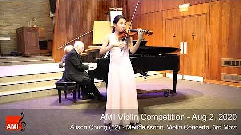 AMI Violin Competition - August 2nd, 2020 - Alison...