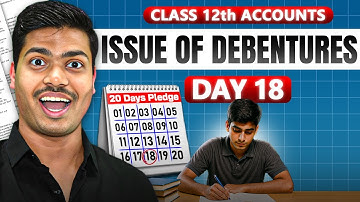 ISSUE OF DEBENTUES | PART 4 | DAY 18 | Issue of Debentures as Collateral security. CLASS 12 ACCOUNTS