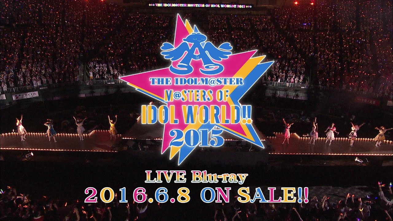 THE IDOLM@STER M@STER OF IDOL WORLD!! Live Blu ray CM