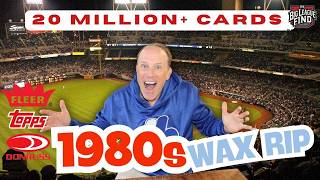 Ripping 40+ Year Old Baseball Wax | Exploring the 20 Million+ Card Collection