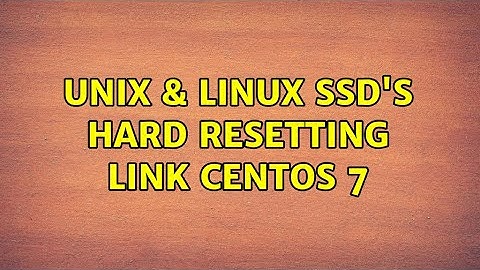 Unix & Linux: SSD