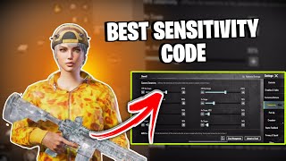 NEW UPDATE 3.1.0 !! BEST SENSITIVITY CODE BGMI SENSITIVITY SETTINGS PUBG MOBILE/BGMI IOS AND ANDROID