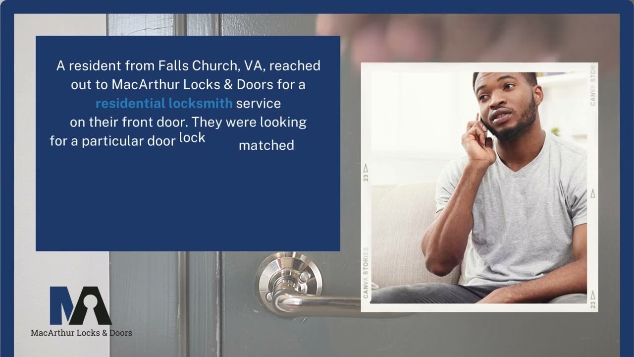 Door Lock Installation Falls Church - MacArthur Locks & Doors