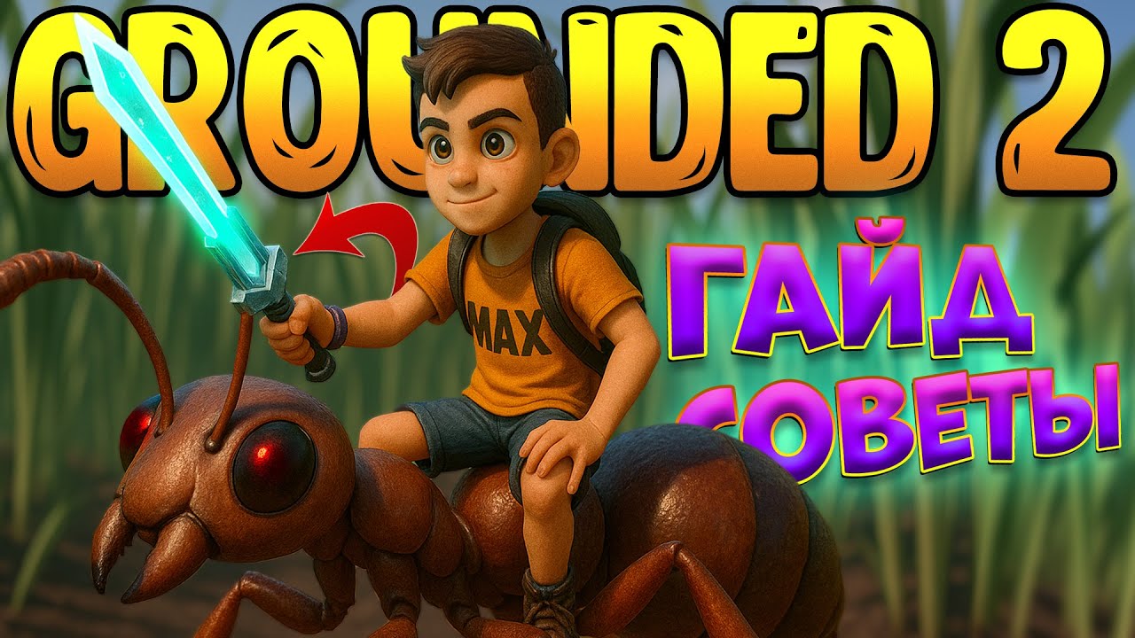 Grounded 2 Гайд - Советы Броня Меч ТОП в Начале Граундед 2