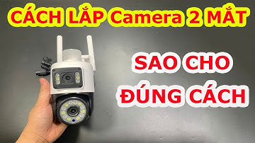 Camera 2 MẮT 2 Đầu Xoay 360 ĐỘ | Cách Lắp Đặt Camera Yoosee 2 MẮT THẾ HỆ MỚI Sao Cho Đúng Cách