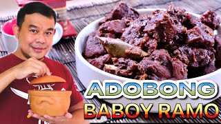 Adobong Baboy Ramo Exotic Home Cooking Recipes | Adobong Wild Boar By Chef Richmond ASMR