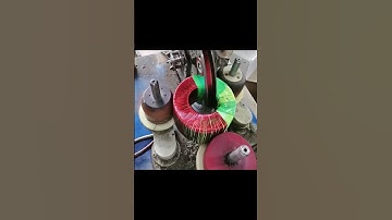 Like This Satisfying Video: Toroidal transformer winding Final Process #electronics