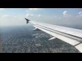 Chicago Approach and Landing - O'Hare - Passenger View - Airbus A320