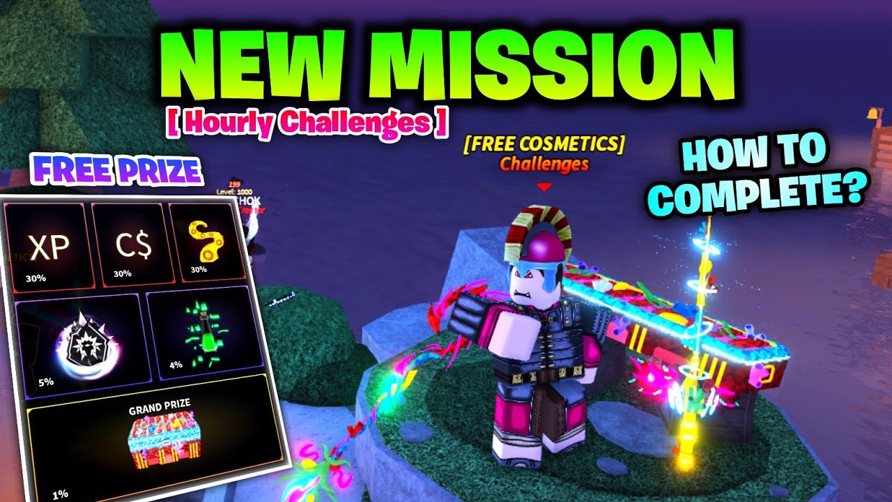 How to Complete New Hourly Challenges Mission Update in Fisch Roblox!