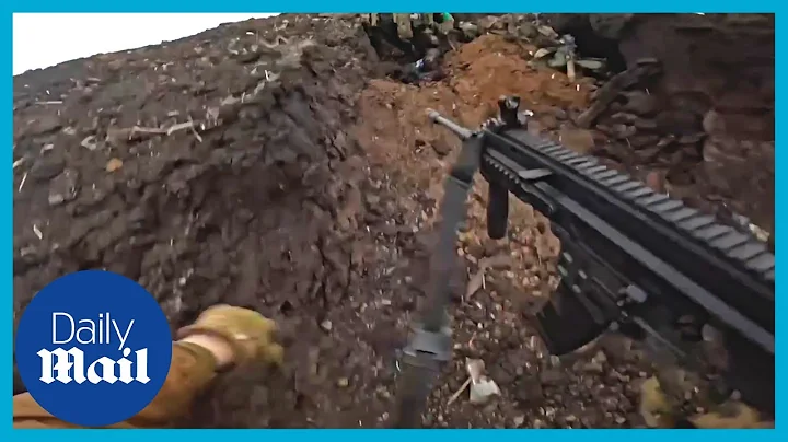 Ukrainian soldiers take Russian trench in terrifying POV footage from Bakhmut - DayDayNews