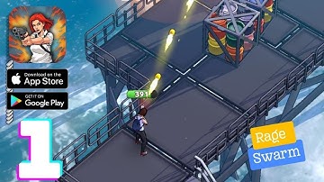 Rage Swarm Game Gameplay Walkthrough - Part 1 (iOS, Android)