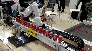 CIIF 2016 - ROKAE - XB7 - Motion around Soda Cans