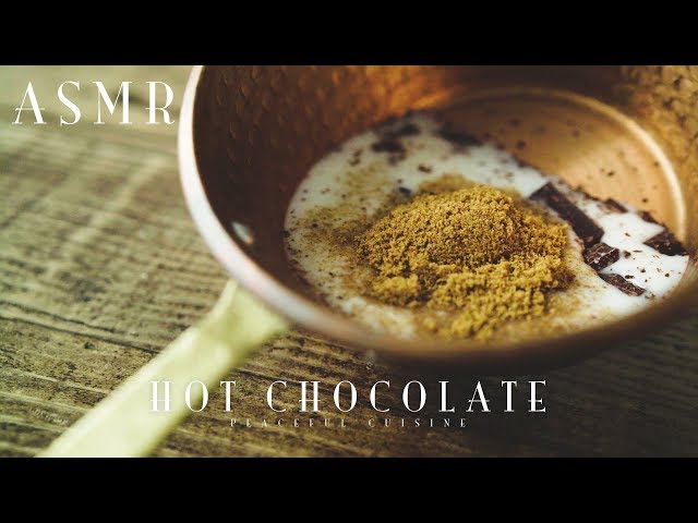 [ASMR] How to Make Hot Chocolate (vegan)