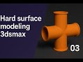 Industrial Hard Surface Modeling in 3ds Max  3D Tutorial Ep 03