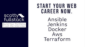 Get Started in DevOps with Aws, Ansible, Jenkins, Docker, Terraform!