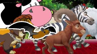 WILD Animals Go CRAZY in 3D Racing Chaos with INSANE Stunts in 4K               part 37 screenshot 5