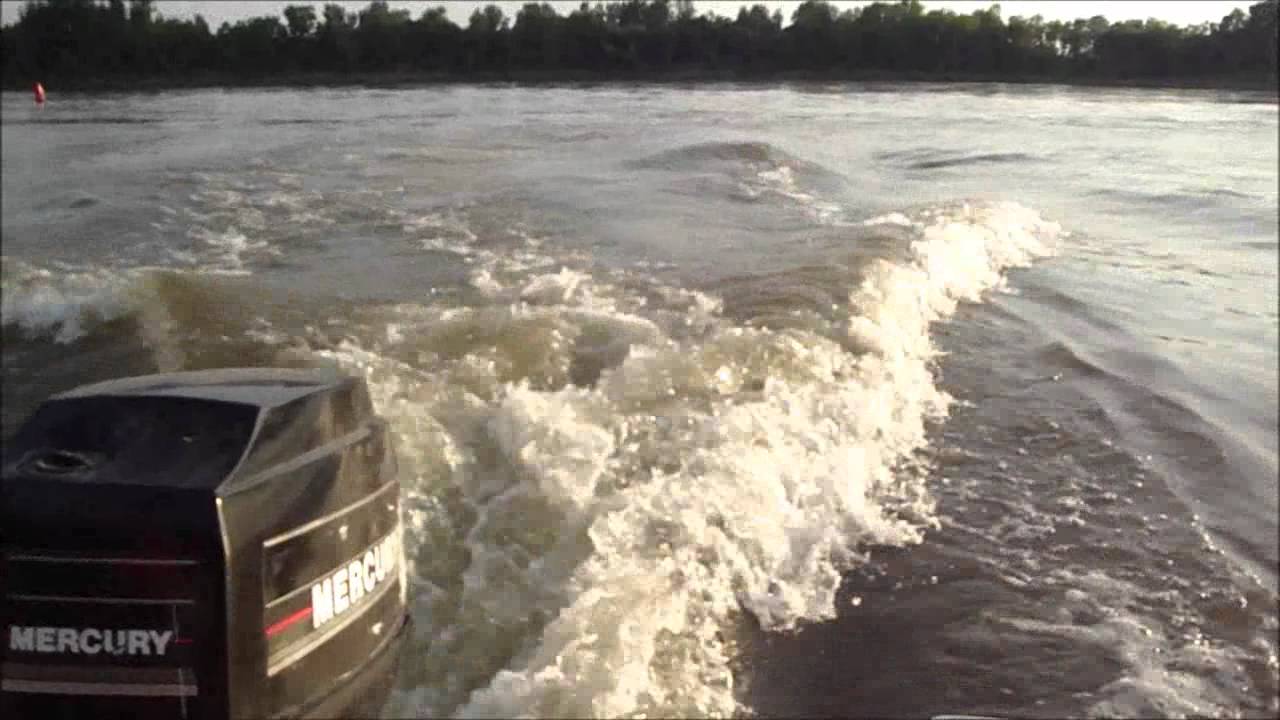 Leaping Asian Carp on Missouri River YouTube