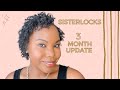 Sisterlocks 3 Month Update | Self Esteem Struggles with Baby Locs, Nightmares, and Hair Growth