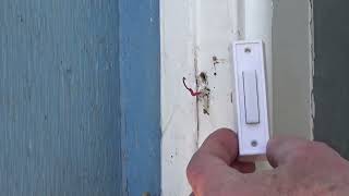 How to Replace a Wired Doorbell Button