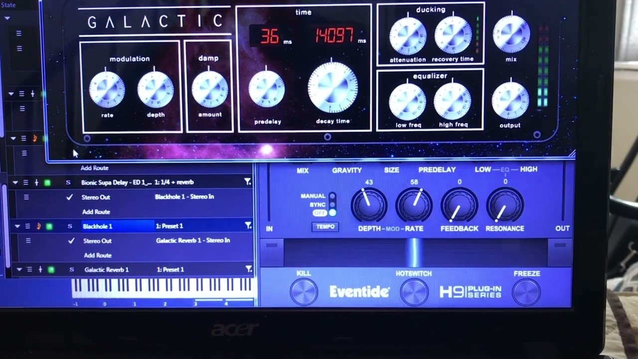 Cherry Audio Galactic Reverb vs Eventide Blackhole YouTube