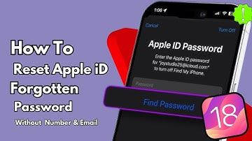(IOS 18) Reset Apple iD Password iF You Forgot iT! How To Reset Apple iD Password ! Recover Apple iD