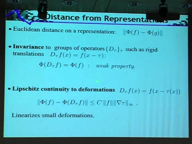 Image Representations For Classification With Invariants Youtube