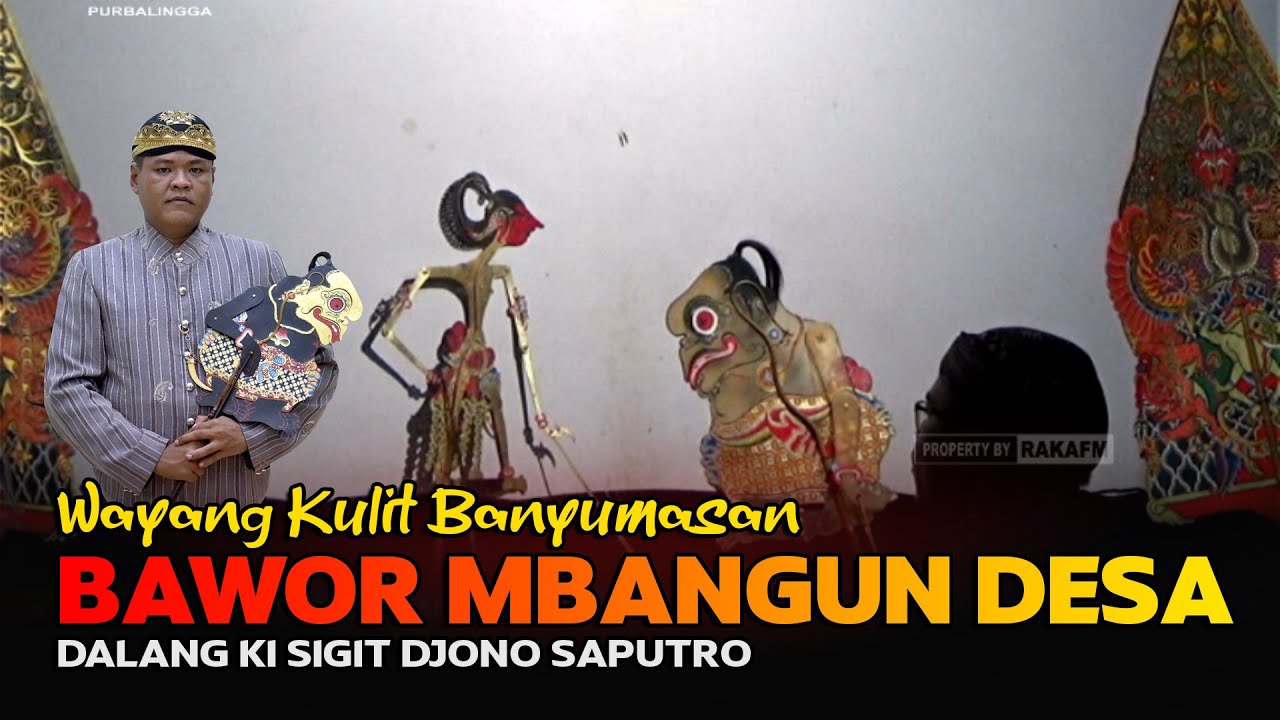 LIVE REC. Wayang Kulit Banyumasan || Ki Sigit Djono Saputro Lakon Bawor Mbangun Desa