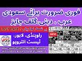 Latest Saudi Arab , Dubai Jobs 2025 | Work Visa, Salary &amp; Requirements | Daily Update Gulf Europe