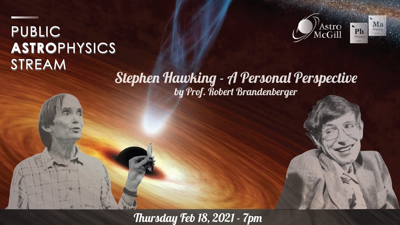 Stephen Hawking - A Personal Perspective