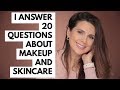 20 QUESTIONS ABOUT MAKEUP AND SKINCARE ANSWERED | ALI ANDREEA