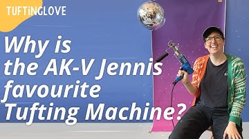 AK-V Cut & Loop Explained 🧵 | Tufting Machine for Cut or Loop Pile