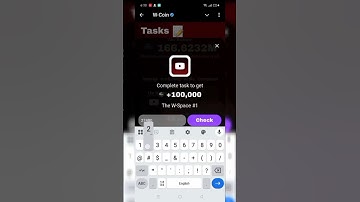 W coin #1 video code #airdrop #wcoin #wspace #telegram #code #ytshorts