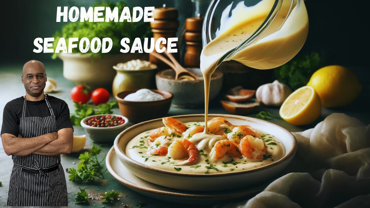 Chef Brian Kitchen - Amazing Seafood Sauce Recipe - YouTube
