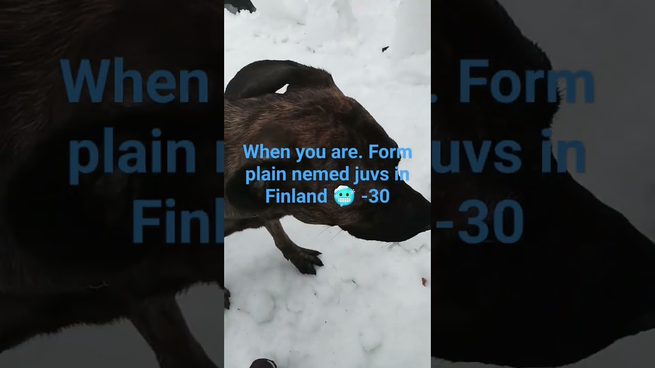 kun asut javalla suomessa