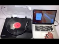Platines vinyles usb ion  coutez via les hautparleurs de votre ordinateur