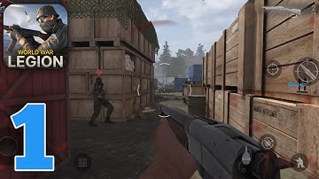 World War Legion — WW2 PvP FPS Gameplay Walkthrough Part 1 (iOS, Android)