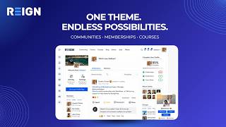 Reign Theme: Build Communities, Memberships & LMS Sites on WordPress #wordpresstheme #community