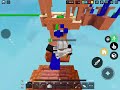 I am going to be playing roblox bedwars but on mobile. like and subscribe so I get 100 subs