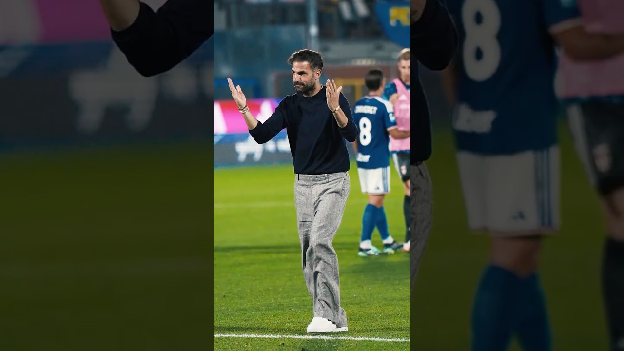 Mister Fabregas 💙. See you on Sunday against Frosinone! #Como1907 #SerieA