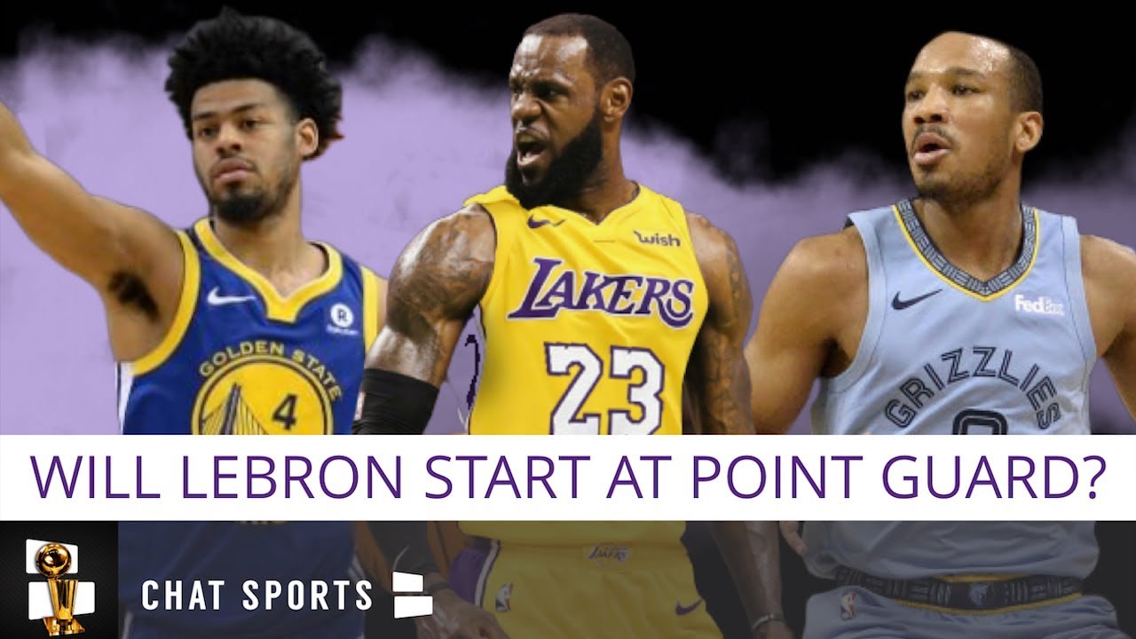 Lakers Point Guard Should La Start Lebron James At Pg Or Should It Be Bradley Rondo Or Cook