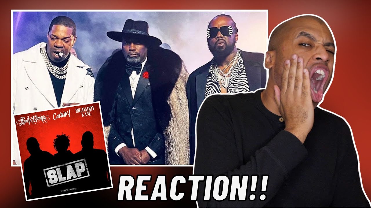 BUSTA RHYMES x BIG DADDY KANE x CONWAY Slap APT Reacts YouTube
