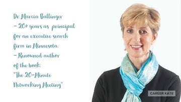 The Art of Networking With Dr. Marcia Ballinger
