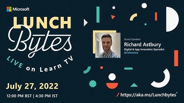 LunchBytes - Build Cloud Native High-Scale Apps with Microsoft Orleans