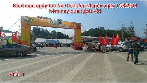 Gian hàng hội na quả rất to mỗi Kg một quả hội Na Chi Lăng 11 tháng 8